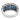Vintage sapphire diamond 18k white gold ring