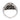 Mid Century 1.70 carat diamond platinum ring