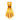 Cartier vintage 18k fluted yellow gold pendant