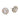 Vintage 1.60 carat diamond 18k white gold cluster earrings