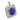 Vintage 25.07 carat tanzanite diamond platinum pendant