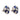 Art Deco sapphire diamond platinum earrings