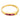 Vintage diamond ruby 14k yellow gold band