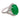 Vintage 9.27 carat jade diamond 18k white gold cocktail ring