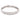 Mid Century 20.00 carat baguette cut diamond platinum line bracelet