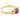 Vintage pink sapphire diamond 18k yellow gold three stone ring