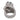 Important Cartier Panthere De Cartier diamond emerald 18k white gold ring