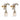 Vintage pearl diamond two tone gold earrings