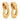 Vintage 14k hammered yellow gold door knocker earrings