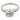 Mid Century GIA 3.02 carat diamond platinum engagement ring