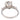 Mid Century GIA 3.02 carat diamond platinum engagement ring
