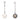 Lugano pearl diamond 18k white gold earrings