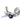 Louis Vuitton Contemporary 18k white gold multi charm bracelet