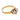 Victorian old European cut diamond 14k yellow gold ring