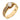Art Deco old mine cut diamond 14k yellow gold ring
