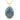 Victor Mayer ruby diamond 18k yellow gold and guilloché enamel locket necklace