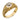 Edwardian old European cut diamond 14k yellow gold ring