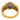 Vintage sapphire diamond 14k yellow gold ring Rings Jack Weir & Sons