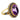 Art Deco 5.80 carat amethyst 14k yellow gold enamel ring