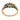 French Belle Époque diamond emerald 18k yellow gold and platinum ring