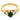 Vintage emerald diamond 14k yellow gold ring Rings Jack Weir & Sons