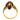 Victorian ruby diamond 18k yellow gold navette ring Rings Jack Weir & Sons