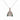 Art deco diamond emerald platinum necklace