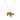 Vintage 10k yellow gold bear charm pendant