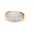 Diamond 14k Gold Dome Ring Rings Jack Weir & Sons   