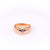 Edwardian Old European Cut Diamond 18k Rose Gold Ring Rings Jack Weir & Sons   