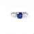 GIA 0.97 Carat Ceylon Sapphire Diamond Platinum Ring Rings Jack Weir & Sons   