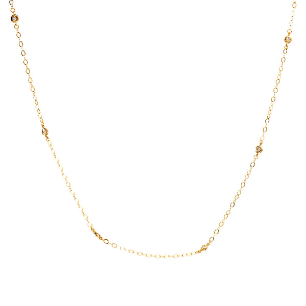 Diamond By The Yard Necklace Necklaces Jack Weir & Sons   