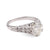 Edwardian-Inspired Platinum Diamond Ring Rings Jack Weir & Sons   