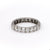 Mid-Century French Diamond Platinum Eternity Band Rings Jack Weir & Sons   