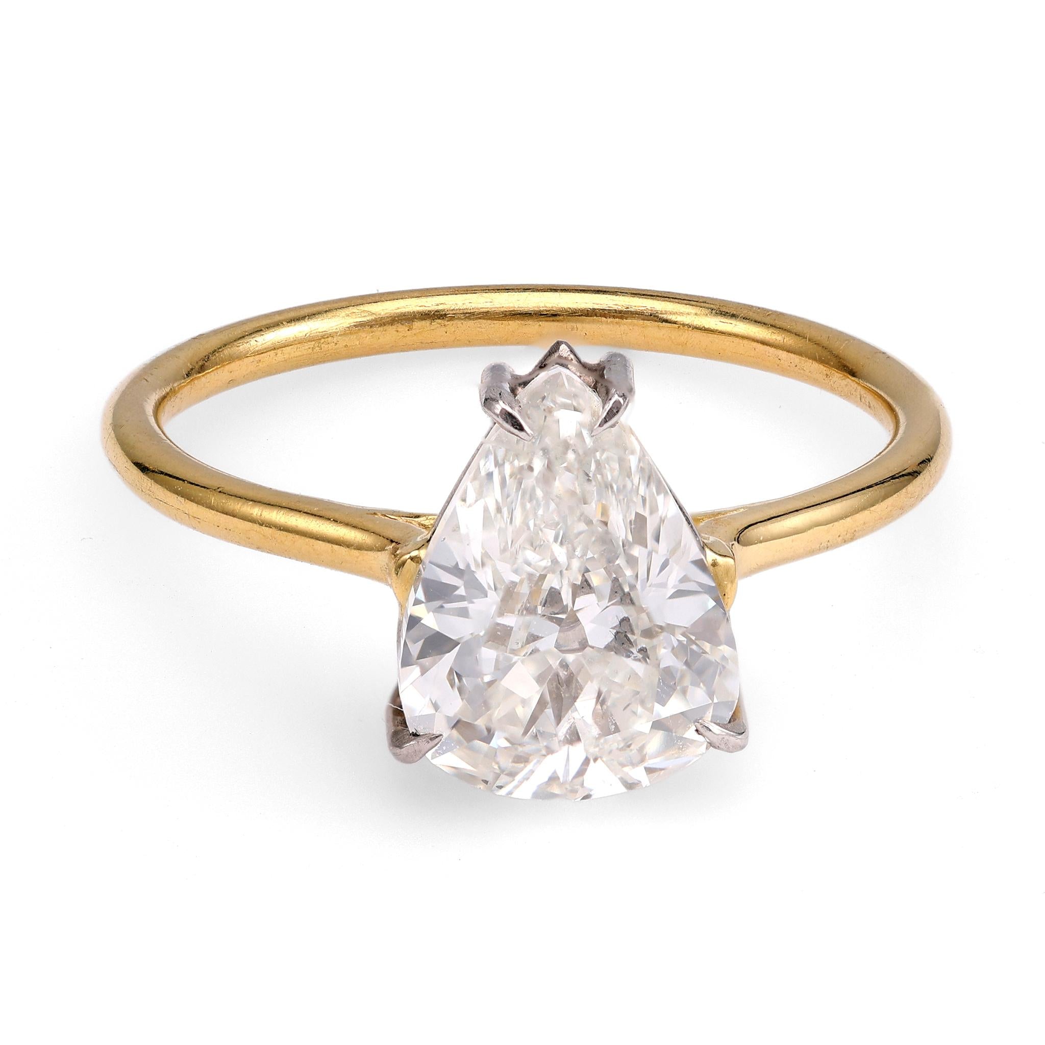 Diamond Solitaire Ring  Jack Weir & Sons   