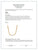 La Pepita Italy diamond 18k matte yellow and white gold wheat weave necklace La Pepita