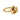 18k Yellow Gold Snake Ring with Champagne Diamond Rings Jack Weir & Sons