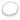 Vintage 15.00 carat diamond 18k white gold necklace
