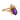 Vintage Amethyst Diamond 14k Yellow Gold Ring Rings Jack Weir & Sons
