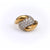 Vintage Diamond 14k Two Tone Gold Ring Rings Jack Weir & Sons   