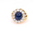 Vintage Van Cleef & Arpels GIA Burma No Heat Sapphire Diamond 18k Yellow Gold Ri Rings Van Cleef & Arpels   