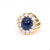 Vintage Van Cleef & Arpels GIA Burma No Heat Sapphire Diamond 18k Yellow Gold Ri Rings Van Cleef & Arpels   