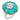Art Deco style 2.84 carat diamond turquoise emerald platinum cocktail ring