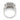 Mid Century GIA 2.72 carat emerald cut diamond platinum cocktail ring Ring Jack Weir & Sons