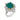 Vintage 5.23 carat emerald diamond cocktail 18k gold ring Ring Jack Weir & Sons