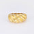 Zolotas 22k yellow gold "Croissant" ring Zolotas