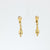 Zolotas vintage 18k yellow gold drop earrings Zolotas