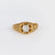 Victorian 14k yellow gold old cut diamond ring Jack Weir & Sons