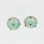 Trianon jadeite sapphire diamond 14k yellow gold clip on earrings Trianon