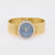 Piaget Diamond Black Opal Dial 18K Yellow Gold Depose Wristwatch